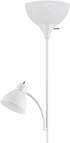 CNEIESD 72-Inch Dual-Light Combination Floor Lamp - Modern Design for Multi-Scene Use (White)