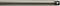 Kichler 360000AP Accessory Fan Down Rod 12-Inch, Antique Pewter Finish