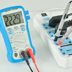 6000 Counts TRMS Digital Multimeter, Auto Ranging Multitester for AC/DC Current, Voltage, Resistance, and More