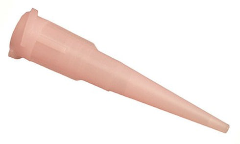 Blunt Tip Plastic Tapered Dispensing Fill Needle 14ga X 1.25 Beige, 50pcs