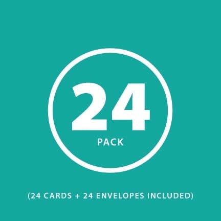 Little Notes by Comptime (24 Rocket & Space Thank You Cards Foldover Cards and Envelopes) Kids Thank You Cards