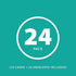 Little Notes by Comptime (24 Rocket & Space Thank You Cards Foldover Cards and Envelopes) Kids Thank You Cards