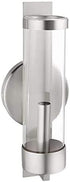 10141-91 Livex Lighting Brushed Nickel Wall Sconce with Clear Glass