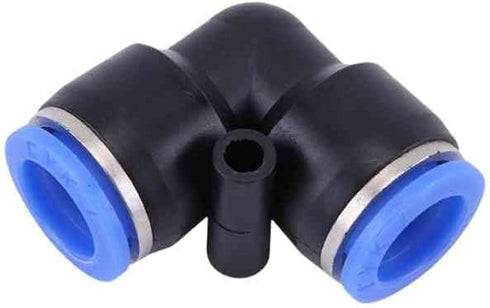 Pneumatic Connectors,8mm Pneumatic Fittings Push in Elbow Connectors Water Hose Quick Connect for Air Water Hose 10 PCS by Boxonly