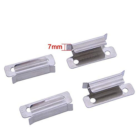 Original Ender 3 Pro Bed Clips Clamp, 7mm for Creality Ender 3 V2, Ender 3S, Ender 5 Pro, 3D Printer Heated Bed