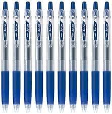 Pilot Juice Gel Ink Ballpoint Pen, 0.38mm Blue Black Ink, Value Set of 10