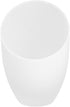 anso Elegant White Plastic Horseshoe Floor Lamp Shade for Home Lighting