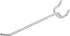 Neiko 53100A 4 Inch Heavy Duty Pegboard Hooks Kit, 50 Pack, 1/8" Peg Hooks for Wall Organizing
