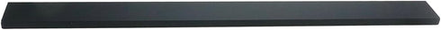 LC LICTOP Concealed Handle Black Mount Finger Edge Pull for Home Kitchen Door Drawer Cabinet, 400mm Length, 2Pcs
