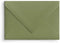 Olive A1 Euro Curved Flap Invitation Envelopes, Pack of 50 for Invitations