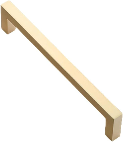 SKFGNX Long Handle Modern Minimalist Kitchen Furniture Cabinet Drawer Pull, Gold zinc Alloy
