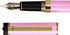 Dryden Designs Fountain Pen Gift Pouch with Medium Nib and 24 Ink Cartridges - MCM (Luscious Pink)