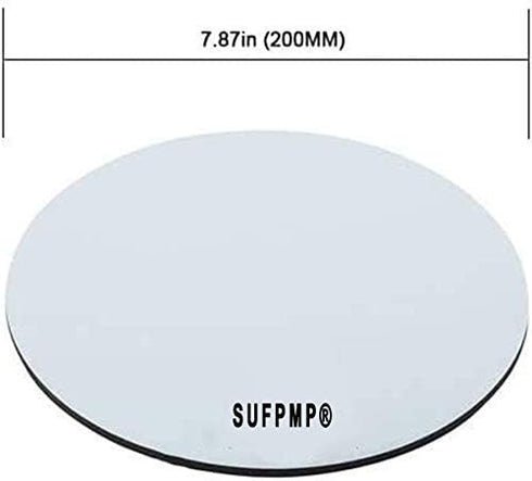 Mouse Pad Tooth Dentistry Dental - Round Non-Slip Rubber Base Mouse Mat for Laptop and Computer