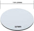 Mouse Pad Tooth Dentistry Dental - Round Non-Slip Rubber Base Mouse Mat for Laptop and Computer