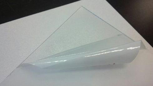 Lexan Sheet - Polycarbonate, .118" - 1/8" Thick, Clear, 12" x 12" Nominal Size