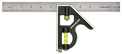 Swanson Tool Co S0101TC132 Value Pack, Speed Square Layout Tool, Blue Book, 12 Inch Combination Square