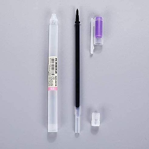 Premium Gel Ink Pen 12 Packs, Fine Point Ballpoint Pen for Japanese Office School Stationery Supply 0.5mm