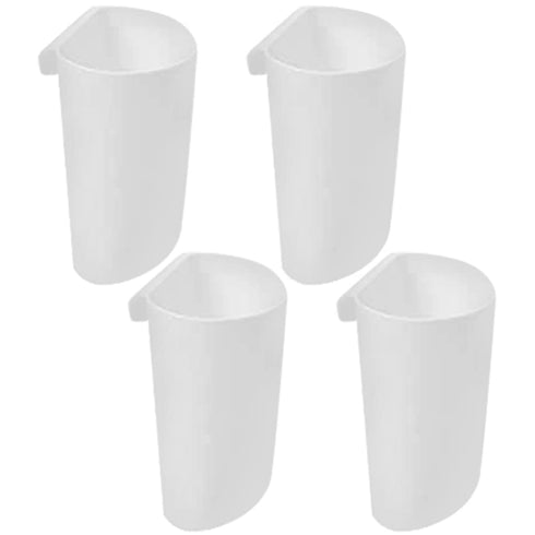 Kichvoe 4PCS Hanging Cup Holder for Rolling Cart - Hanging Pen Holders