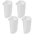 Kichvoe 4PCS Hanging Cup Holder for Rolling Cart - Hanging Pen Holders