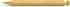 Kaweco Special Mechanical Pencil, 0.5 mm Brass Lead Pencil, Refillable with Eraser, 14 cm Push Lead Pencil