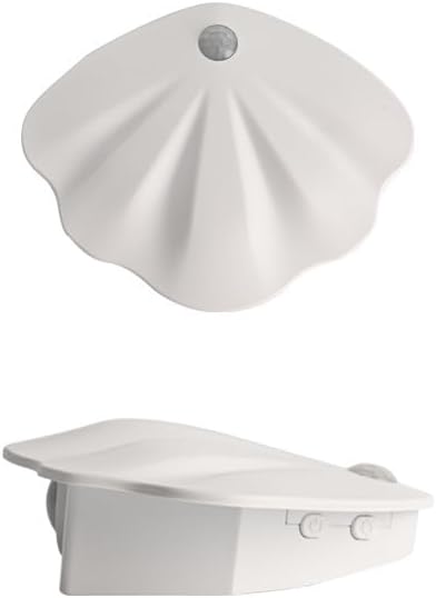 FLCXMSH 2 Pack 3 Dimming Motion Sensor Light Indoor Shell Rechargeable Night Light Wall Sconce Light Color Lamp