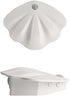 FLCXMSH 2 Pack 3 Dimming Motion Sensor Light Indoor Shell Rechargeable Night Light Wall Sconce Light Color Lamp