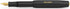 Kaweco CLASSIC SPORT Fountain Pen, Black, 23 Carat Gold-Plated Steel Nib, 13 cm