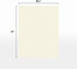 LUXPaper 8.5" x 11" Classic Crest Paper | Letter Size | Natural White | 24lb. Text | 50 Qty by LUXPaper