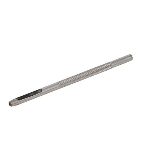 Utoolmart 2mm Round Hollow Punch Tool, Carbon Steel Leather Craft Cutter, 1 Pcs