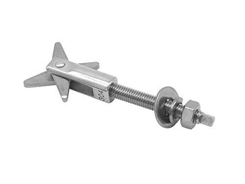 Toggle Anchor Bolts, Heavy Duty Hollow Wall Anchors, 304 Stainless Steel, Pack of 4