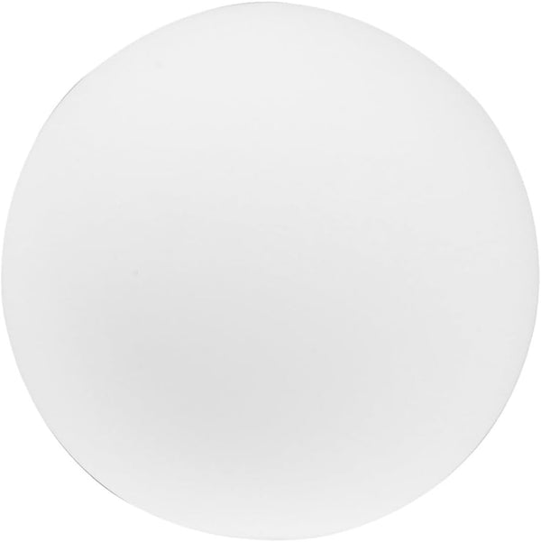 Cabilock White Frosted Glass Globe Lamp Shade, 80mm round Pendant Bulb Shade