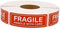 DREAM ART 1x3 inch Handle with Care Fragile Stickers, Adhesive Label 1000 Per Roll (3 Rolls)