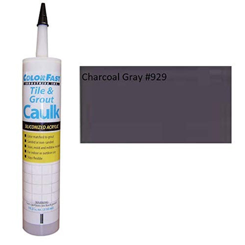 TEC Colorfast Ind. Color Matched Caulk (Sanded) (929 Charcoal Gray)