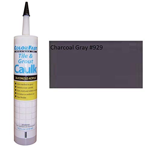 TEC Colorfast Ind. Color Matched Caulk (Sanded) (929 Charcoal Gray)