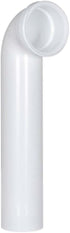 EZ-Flo 1-1/2 Inch x 16 Inch Kitchen Sink End Waste Center Outlet with Baffle, White Polypropylene, Slip Joint Connection