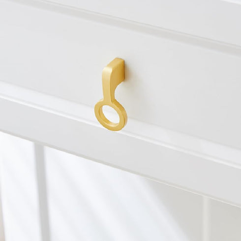 SANCHAKOU 2 Pack Cabinet Furniture Pulls Brass Wardrobe Handle Cabinet Wine Cabinet Bedside Table Shoe Cabinet Handle