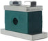 1 1/2'' Heavy Series Pipe Clamp, Polypropylene with 316 Stainless Steel Hardware for Weld Mounting