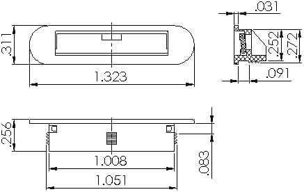 Vision Hardware Set 10 1238WHITE 1237 0 of pcs Window Sash Weep Cover