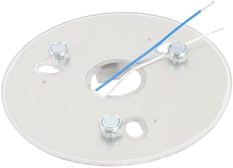 15W Dimmable 5.3 Inch 3CCT 3000K 4200K 6500K Hyuduo LED Ceiling Fan Light Retrofit Kit Round Aluminum PC for Pendant