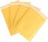Kraft Bubble Mailers #0 Size 6"Wx9.25"L Self Seal Closure, Padded Cushion Envelope, Yellow Brown Mailing Shipping Envelopes Paper Bag 4PC by THE UM24
