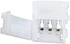 10 Pcs 3-Pin RGB LED Light Strip Connectors, 10mm Wide Gapless Solderless Adapter for SMD 5050 Multicolor