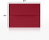 LUXPaper A2 Invitation Envelopes | Peel & Press | 4 3/8" x 5 3/4" | Garnet Red | 80lb. Text | 50 Qty