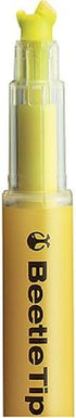 Kokuyo Beetle Tip 3way Highlighter Pen - Yellow