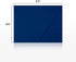 LUXPaper A2 Contour Flap Invitation Envelopes | 50 Qty | 4 3/8" x 5 3/4" | Navy Blue | 80lb. Text