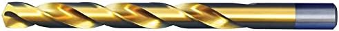 Alfa Tools S150127TNC High-Speed Steel Jobber Drill Split Point Titanium Nitride Coated 1 Per Card, 15/32" by Alfa Tools