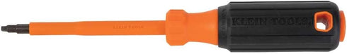 Klein Tools 6834INS Insulated Screwdriver, 1000V #2 Phillips Tip with 4-Inch Shank, Cushion-Grip Handle