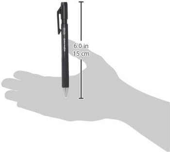Kokuyo Enpitsu Sharp Type S Mechanical Pencil, 0.7mm, Black (PS-P202D-1P)