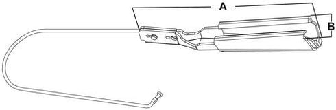 Morris 28882 Wedge Clamp for 4-1/0 Cable