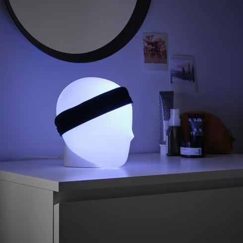 Generic Setup Color Changing LED Mood Light - Head-Shaped Desk Lamp for Bedroom, Office, or Gaming - Ambient Night