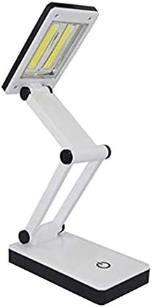 Lizusidtsy Super Bright COB LED Portable Desk Lamp Foldable Press Sensitive Control Battery